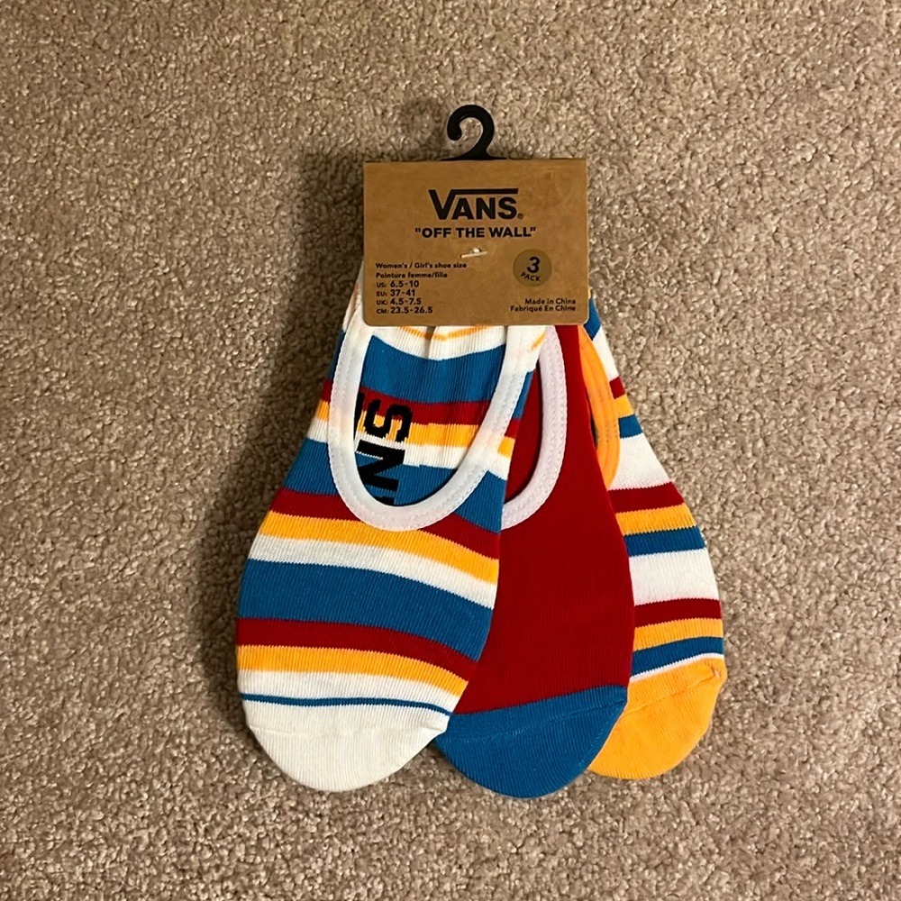 Vans no show women girls size 6.5 to 10
